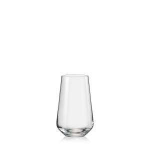 유리잔 물컵 칵테일잔 보헤미아 크리스탈 산드라 하이볼잔 440ml (6개세트)