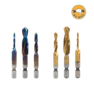 HPT 탭드릴 나사탭 카운터싱크 탭핑드릴 임팩 스파이럴 디버링 나사산