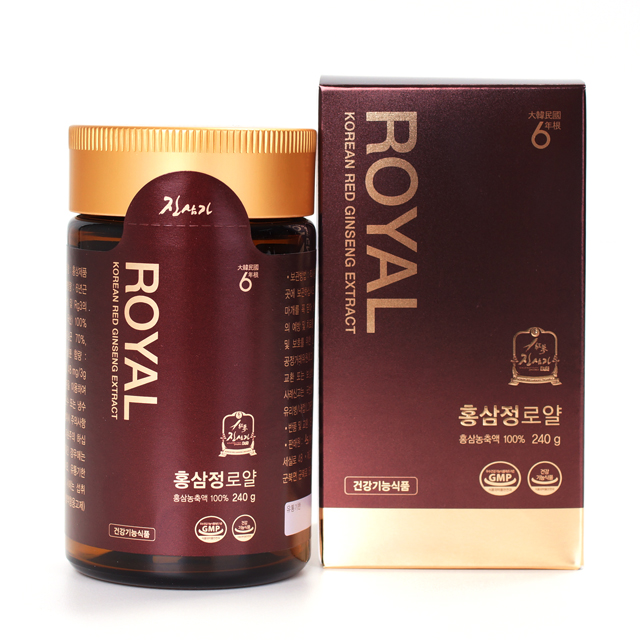 <b>진삼가</b> 홍삼정로얄 마스터240g 홍삼진액 농축액 액기스 진세노사이드54mg