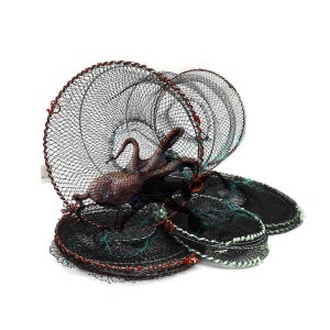 바다 통발 소 민물 바다 낚시 물고기 잡기 뜰채 족대 투망