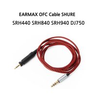 헤드폰케이블 슈어 SHURE SRH 440 840 940 DJ750 용 CABLE 케이블