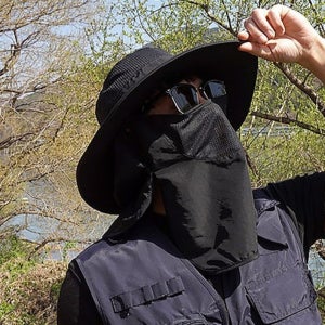 사하라캡 차양막모자 차양모자 정글모 등산 차양햇