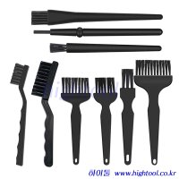 ESD BLACK 9pcs 제전브러쉬 제전세척솔 ESD BRUSH