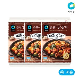 청정원 호밍스 춘천식 닭갈비 800g, 3개