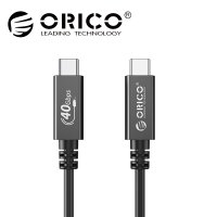 [오리코 국내A/S센터] ORICO U4A08(80cm) USB4.0 (썬더볼트3호환) 40Gbps 케이블 / USB-IF 인증