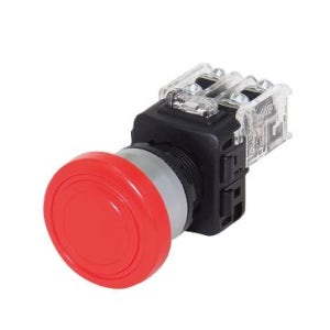 KGE-H4B1(1a1b) 22파이 고급형 / 비상 정지용 푸쉬 버튼 스위치 / 케이지오토