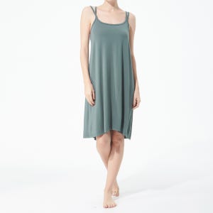 빅사이즈 여성 민소매 나시원피스G003