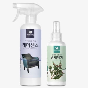 레더센스 인조 가죽클리너 500ml + 냄새제거제 150ml