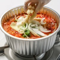 부산맛집 당감댁 밀키트 (1회용냄비, 식탁보 포함)곱도리탕 닭도리탕 곱창 안주 캠핑용