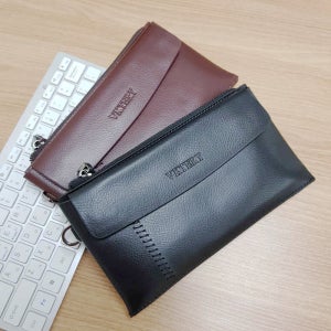 클래식한 남자 클러치백 손가방 핸드폰 카드 장지갑
