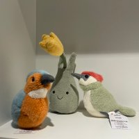 젤리캣 애착 인형 블라썸 어린이 선물 Jellycat 봉제인형 출산 백일 영국 22 품 보들링 크라운 블루 아귀 청둥오리 비둘기 딱따구리