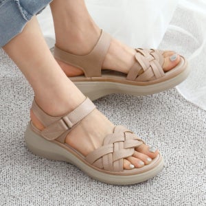 발편한샌들 통굽샌들 키높이 푹신한 쿠션 여름 여성샌들 5cm