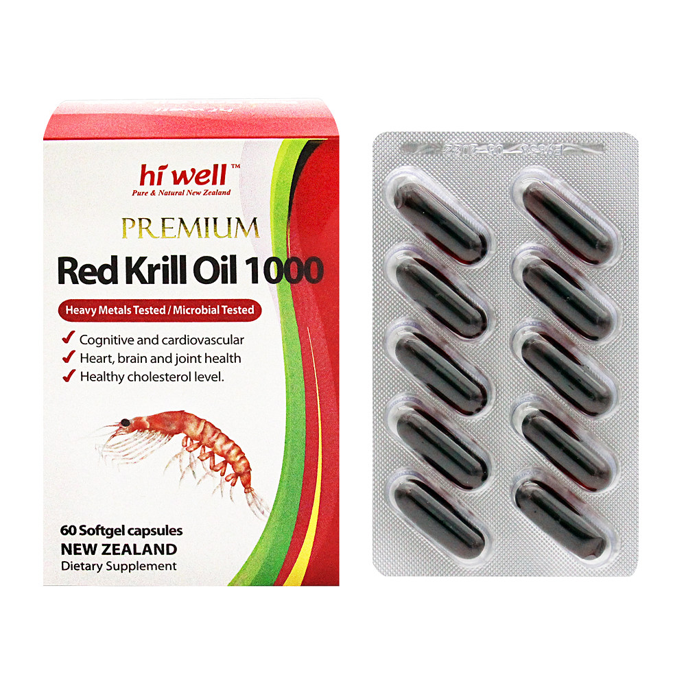 뉴질랜드 하이웰 남극 <b>크릴오일</b> <b>Krill Oil</b> 1000mg 60정
