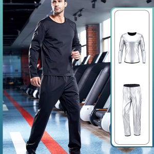 로로스키니 남자 땀복 상하의 세트 다이어트 운동복 조깅복 헬스복 런닝복