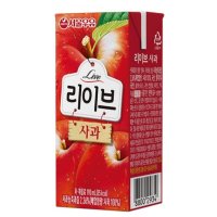 서울우유 리이브 사과 주스 190ml 72개