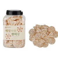 어르신간식 뻥튀기 메밀 현미랑 250g 대용량 무설탕 저칼로리 과자