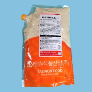 태원식품 타르타르소스 2KG 생선튀김 마요소스 감자튀김
