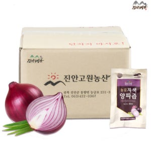 진안고원농산 실속포장 자색양파즙 80ml 100개입 무농약 유기농