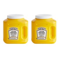 Heinz 하인즈 옐로우 머스타드 제로칼로리 2.94kg 2팩 대용량 Yellow Mustard