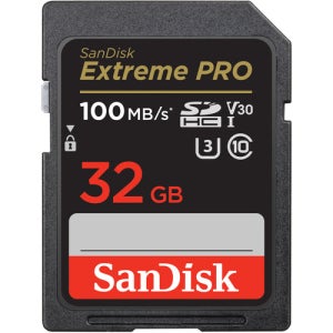 SanDisk 샌디스크 Extreme Pro SDHC 32GB / 100MBs / Class10 / UHS-I (U3)