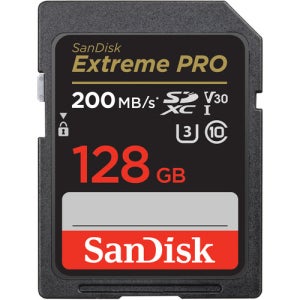 SanDisk 샌디스크 Extreme Pro SDXC 128GB / 200MBs / Class10 / UHS-I (U3)