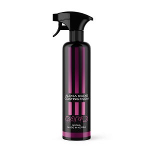 알파래피드 퀵디테일러 차량용 광택제 물왁스 습식 건식 코팅 500ml