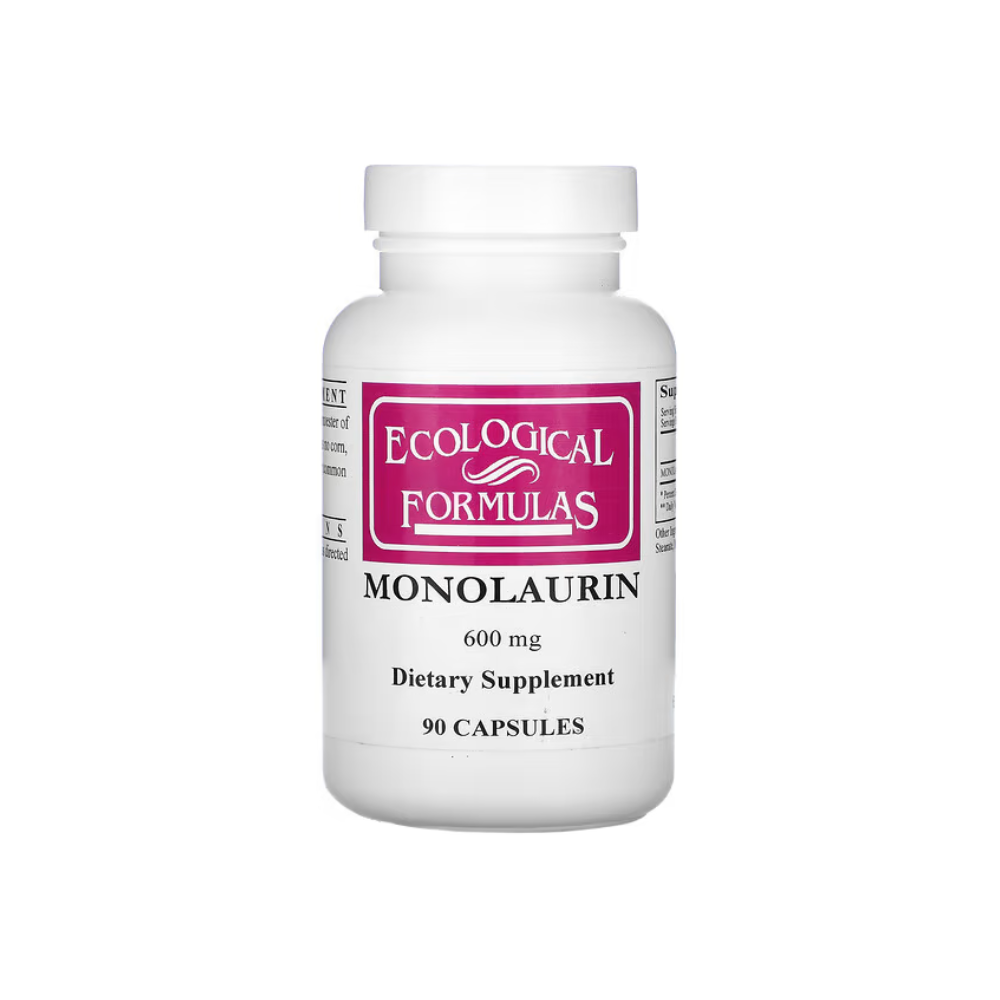 Ecological Formulas, 모노라우린, 600 mg, 90 캡슐