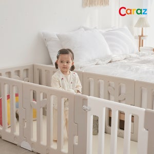 카라즈 리프 베이비룸 와이드싱글 폴더세트 안전문 울타리 펜스