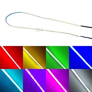 오토바이 3mm 초슬림 COB LED바 60cm 코브 면발광 튜닝 엘이디