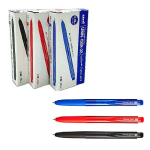 유니 시그노 노크식 볼펜 RT1 UMN-155-38 1갑(10개입)