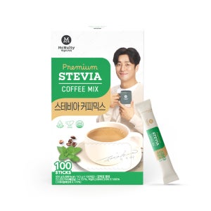 맥널티 프리미엄 스테비아 제로슈가 커피믹스 100개입