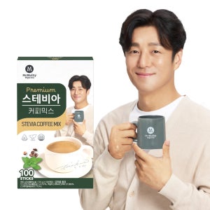 맥널티 프리미엄 스테비아 제로슈가 커피믹스 100개입