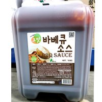 대용량 등갈비 바베큐 소스 10kg 업소 말통 벌크 양념