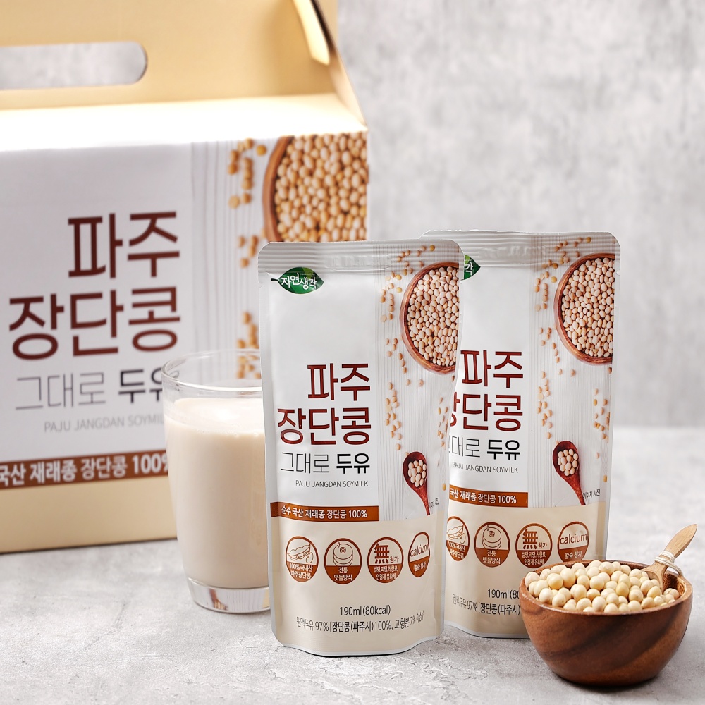 파주 장단콩 그대로 두유 제품 이미지