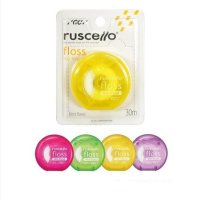 GC ruscello floss 루셀로 치실 30M x 4개 (레드+그린+엘로우+퍼플)