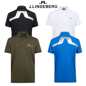 한정판 제이린드버그 남성 골프웨어 KV 레귤러핏 반팔 폴로 티셔츠
