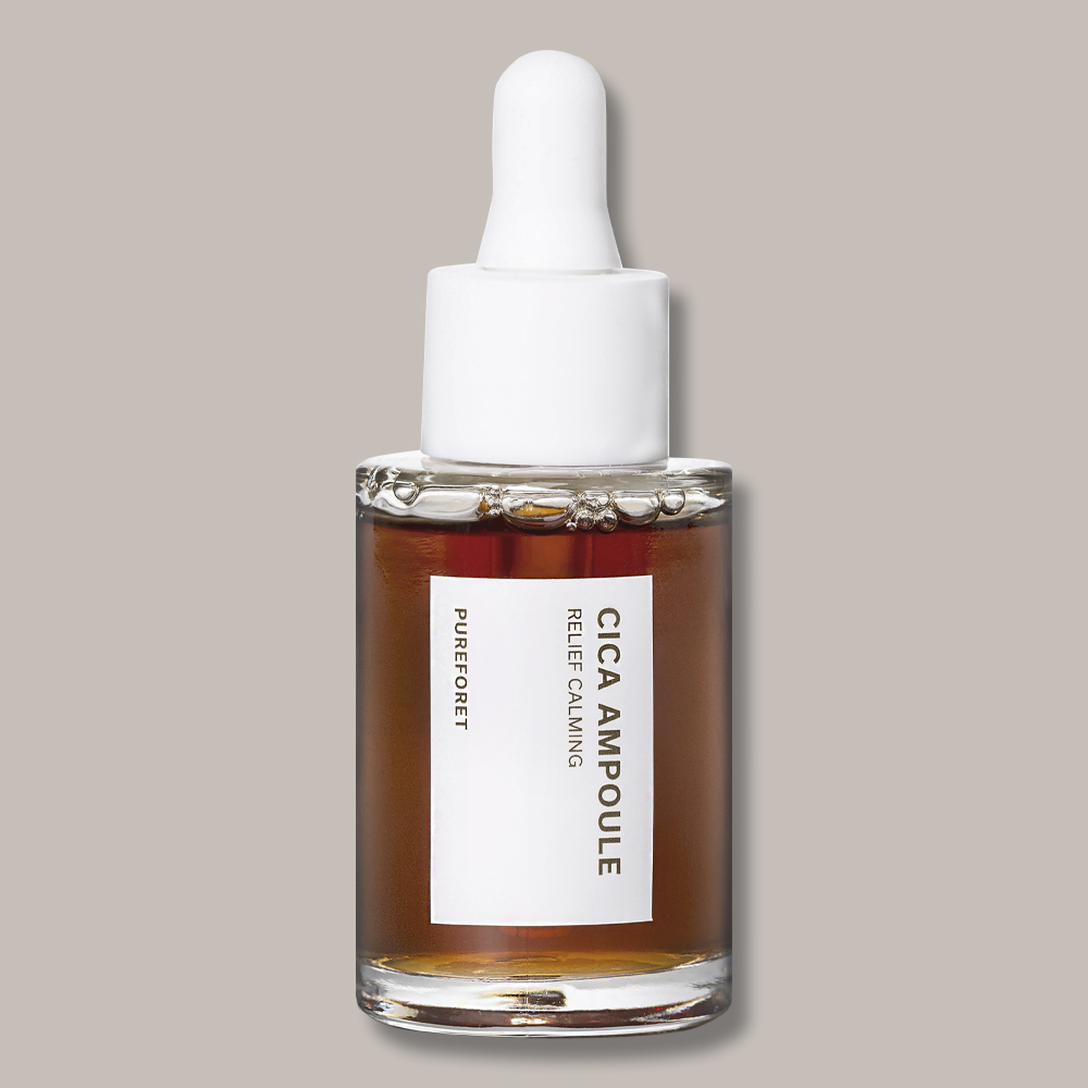 퓨어포레 센텔라 병풀 미백 수분 흔적 잡티 모공 잡티 보습 세럼 진정 시카 앰플 30ml