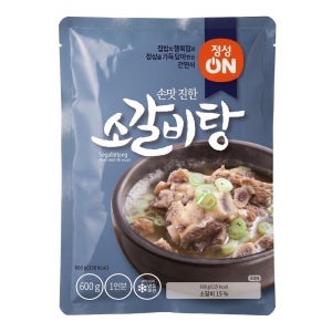 초원식품 정성온 소갈비탕 600g 1개