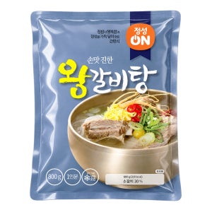 초원식품 정성온 왕갈비탕 800g 1개