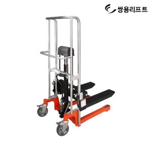 쌍용리프트 수동 미니 포크리프트 스태커 화물용 유압 LIFT 파레트 자키 SYF-4150