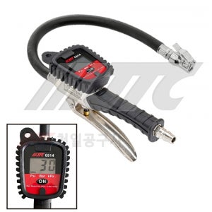 JTC-6814 디지털 타이어 게이지 타이어 공기주입기 자동차공구 천일공구사 수입자동차 특수공구