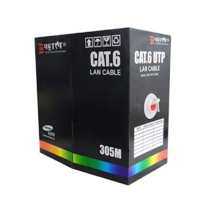 제작형 배선 단선 롤 박스 랜케이블 CAT6 UTP 랜선 8P8C 300M