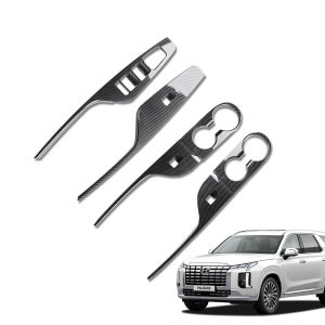 더뉴 팰리세이드 튜닝 용품 윈도우 스위치 카본 몰딩