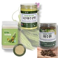 국내산 여주 분말 차 가루 파우더 여주차 여주즙 여주열매 발효 카라틴 350g