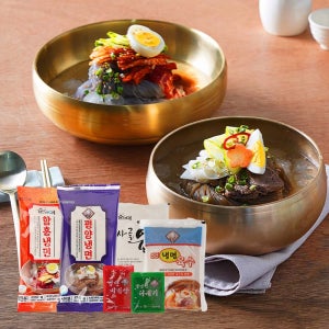 [10인분 세트] 순년이 함흥냉면 할매손 평양 냉면 1인분 소포장 밀키트