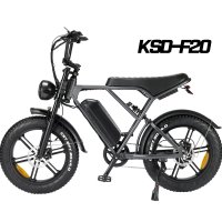 킥싸다 KSD-F20 48V15ah 레트로 전기 전동자전거 로드자전거 팻바이크 자토바이