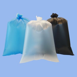 재활용 비닐봉투 100L 30매 분리수거 비닐봉지 쓰레기봉투 평판 대형 큰 대용량 휴지통