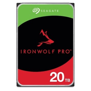 씨게이트 20TB IronWolf PRO ST20000NT001 NAS 서버 하드 HDD 7200RPM 256MB