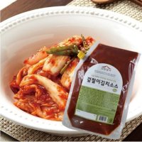 겉절이 소스 김치양념 봄동 배추 대용량 벌크 식당 업소 2kg