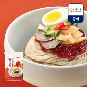 아워홈 매콤 달콤 함흥 비빔냉면 2인분 422g